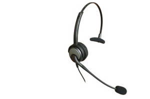 Wholesale coiled connecting tube: Wideband NC Monaural Headset