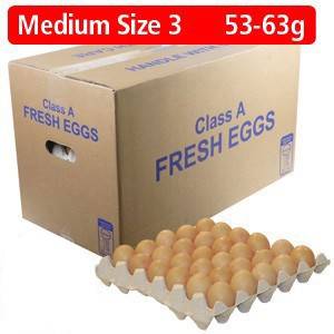 Wholesale tray: Medium Eggs Brown Fresh Table Eggs