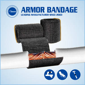 Wholesale mechanical: Mechanical Protection Bandage Cable Fix Tape Armor Wrap Bandage