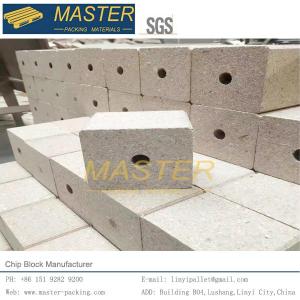 Wholesale t: Customized Size Partical Board Wood Chip Block of Wooden Pallet for Korea 100x120mm