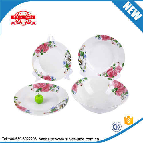 New Designed Cheap Price White Porcelain Tableware Factory