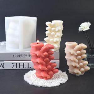 Wholesale temperature measurement: 3D Vertebrae Silicone Candle Molds for DIY Handmade Scented Candle Plaster Ornaments Soap Making Mou