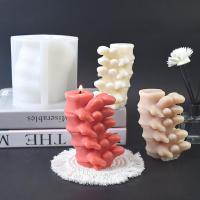3D Vertebrae Silicone Candle Molds for DIY Handmade Scented Candle Plaster Ornaments Soap Making Mou