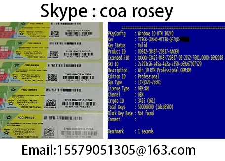 Wholesale Windows10 Pro Oem Coa Sticker 100 Key License Key Id