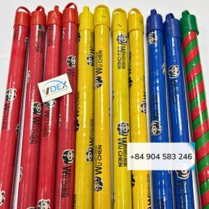 Wholesale hot selling: High Quality Hot Selling Wholesale Price Panda PVC Covered Eucalyptus Wooden Broom Handle
