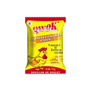 Wholesale salted vegetable: QWOK 17g Chicken Flavor Seasoning Powder for Healthy Home Cooking with Low Price