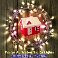 100 LEDs Christmas Decorative Lights, Water Activated
