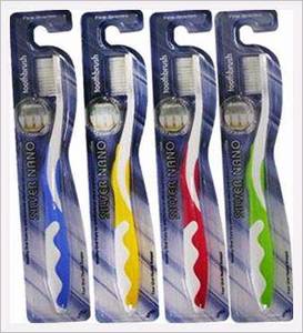 Wholesale dual technology: Lucky Silver Nano Toothbrush
