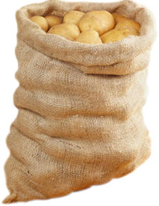 9 x New Hessian Jute Potato & Veg Storage Sacks Bags 25kg 