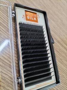 Wholesale eyelash fan: Silk Eyelash Extensions, High Quality Product, Mink Silk, Flat, Ombre, Fan 3D~14 D, 100% Korea