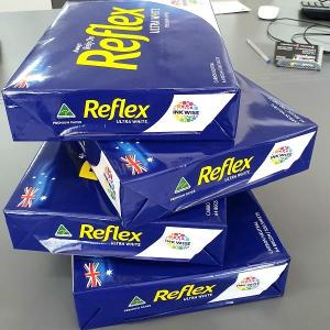 Wholesale printed: Reflex Ultra White Office Copy Paper A4 (Reflex Australian Made Ink Wise)