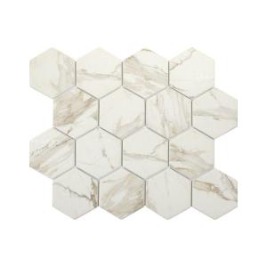 Wholesale luxury bathtub: Full Body Stone Texture Recycled Glass Mosaic