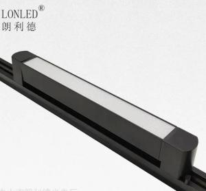 Wholesale led: High Quality  LED Linear Track Light for Store Modern Design Aluminum Body 2 Wires Track Lighting Sy