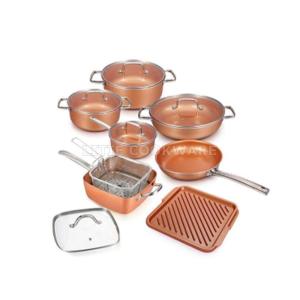 Wholesale gift basket: Pressed Aluminum Cookware Set     Cookware Set Series Square Shape Series    Cast Aluminum Cookware