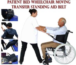 Wholesale safety clothes: LTG PRO Patient Elderly Transfer Moving Belt Slide Sling Mobility Wheelchair Aid