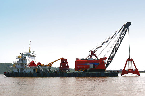 Sell Clamshell Dredger 16cbm 18cbm Japan Skk Grab Dredger 16m3 18m3 16 ...