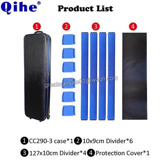 QIHE CC290-3 Carrying Bag of C-Stand Can Pack 3 Piece of J290C or  S290C(id:5400960) Product details - View QIHE CC290-3 Carrying Bag of  C-Stand Can Pack 3 Piece of J290C or S290C