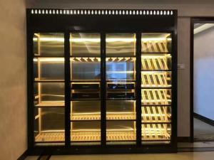 Wholesale wine rack: Stainless Steel Wine Cabine,Stainless Steel Thermostatic Wine Cabinet ,Display Cabin Customization