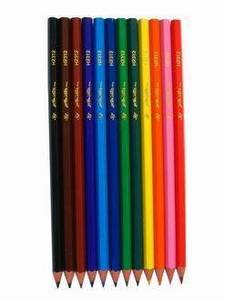 Wholesale color pencils: 12color Plastic Pencil