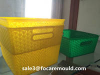 Sell basket molds, storage box moulds, laundry box mould