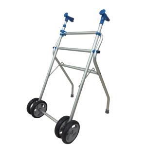 Wholesale wheels: Aluminum Walker, Lightweight Folding Walker, Height Adjustable Walker with 6 Inches Wheels