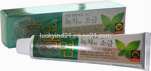 Wholesale Toothpaste: Green Tea & Salt Toothpaste