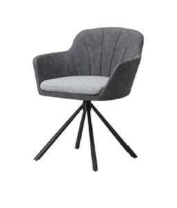 Wholesale swivel chair: Fabirc Metal Feet Revolving Chair Swivel Chair