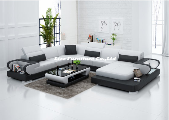 Modern Furniture Big Siz U Shape Leather Corner Sofa(id:10244014). Buy