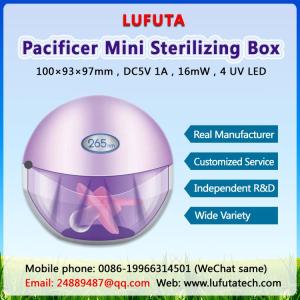 Wholesale jewelry box: LUFUTA Pacificer Mini Sterilizing Box UV Sterilizer for Children Toys UVC LED Disinfect