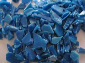 Wholesale HDPE: Recycled HDPE Blue Drum Scraps