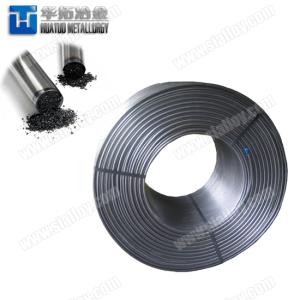 Wholesale iron pallet: 13mm Dia Carbon FeCa Calcium Silicon Cored Wire with ISO9001