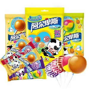 Wholesale candy: Chacha Alpine Lollipop Milk Hand Candy Net Celebrity Small Snacks