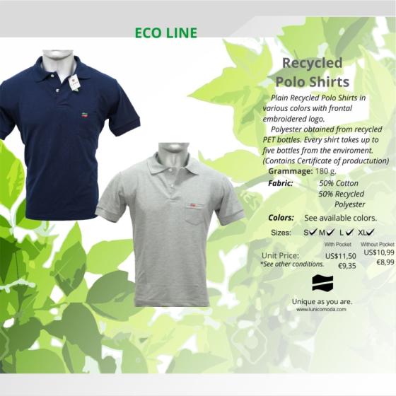 recycled polo shirts