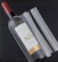White Extruded PE Wine Bottle Sleeves, Protective Net for Botlle