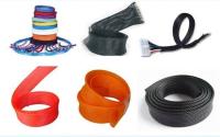 PET Expandable Braided Hose Plastic Braided Sleeves, PET Braided Sleeving for Cable Wire