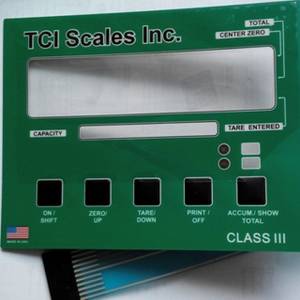 Wholesale membrane switches: Tactile Membrane Switch with LED Backlight and Metal Domes, TCI276