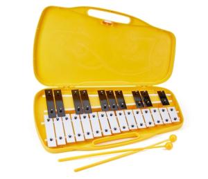Wholesale educational: Xylophone, Educational Music Instrument, 27 Note Black and White Color Glockenspiels