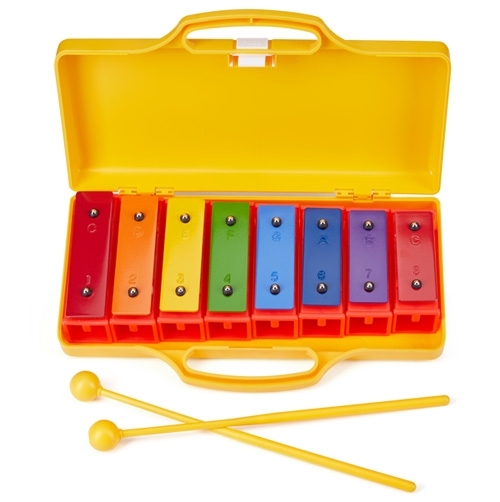 Xylophone for Kids, 25 Note Silver Sound Block Glockenspiels(id ...