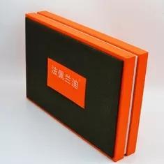 Wholesale pu leather machin: Two Pieces Base Skincare Kit Box