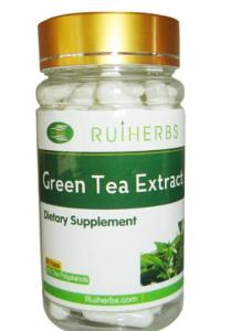 Wholesale green tea extracts: Green Tea Extract Tea Polyphenol Capsules