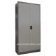 China Factory Cheap Metal Filing Cabinet Swing Door Full Height 4 Adjustable Shelf Cupboard Steel Kd