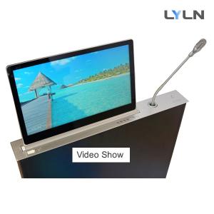 Wholesale conference audio system: Retractable Monitor Integrating with Conference Discussion Unit