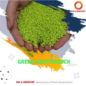 Wholesale resin: Green Masterbatch
