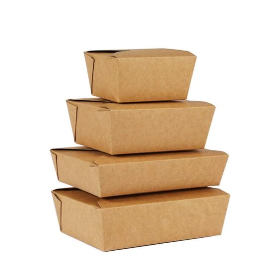 PLA Kraft Take Away Box(id:10901457). Buy China Bio, cmpostable ...