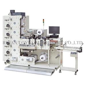 Wholesale transverse cutter: 8 Colors Logistics Label Flexographic Printing Machine
