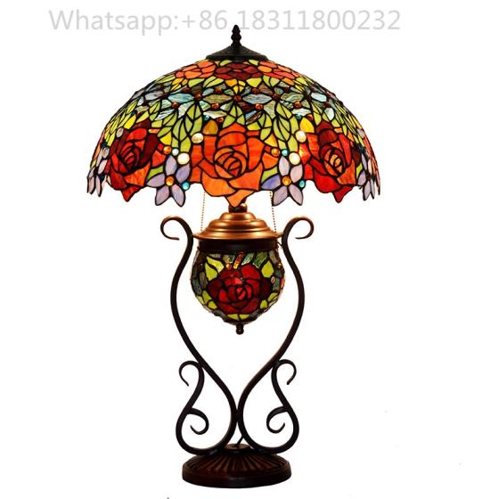 Tiffany Table Lamp with Stained Glass(id:10840337). Buy China Tiffany lamp, stained  glass, tiffany floor lamp - EC21