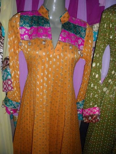 panel frock design