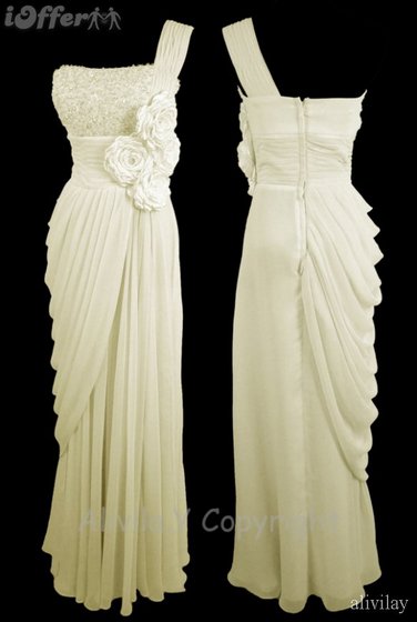 Evening Wear Id 6790531 Buy White Frock Evening Party Wear
