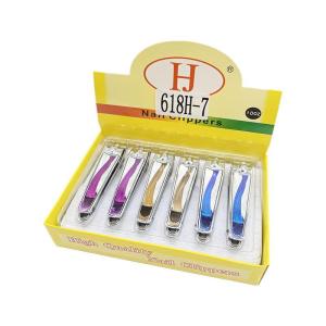 Wholesale nail cutters: HJ 618H-7 Household Nail Cutter Convenient Nail Clippers Sharp Carbon Steel Nail Clippers