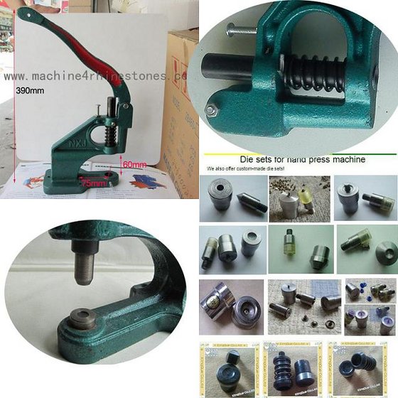 Wholesale Hand Press Machine Manual Rivet Setter Metal Studs Setter for Clothing(id5085966